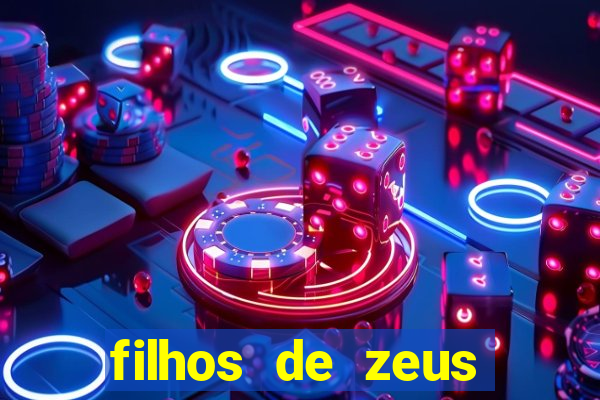 filhos de zeus mitologia grega